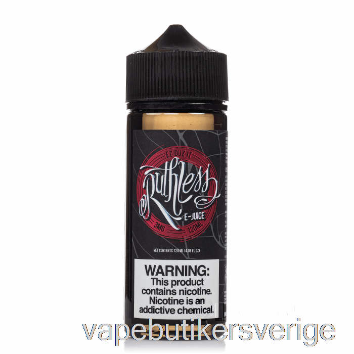 Vape Sverige Ez Duz It - Hänsynslös ånga - 120ml 6mg